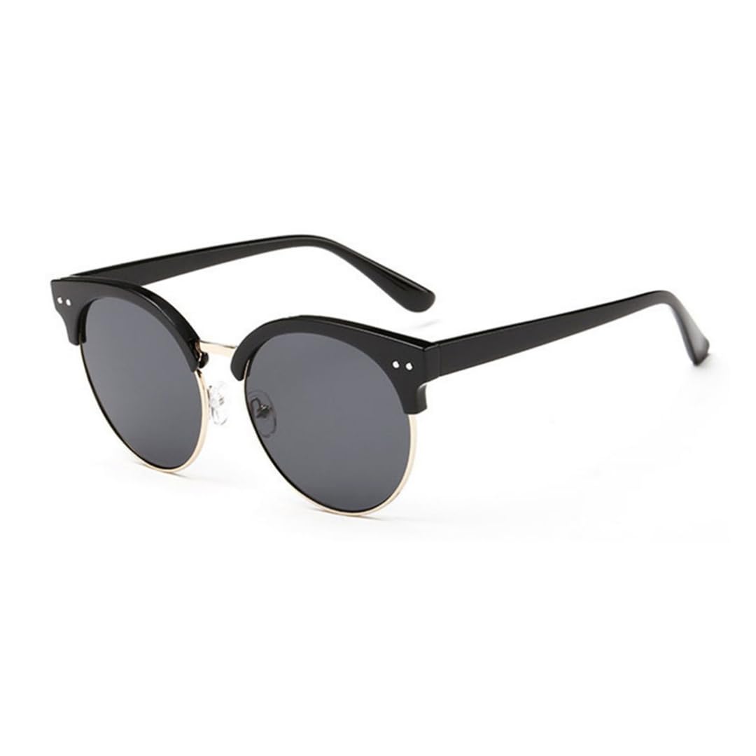 Mode Cat Eye Sonnenbrille Frauen Runde Gradienten Objektiv Luxus Vintage Uv400
