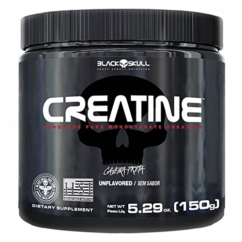 Creatine Pure Monohydrate, Black Skull, 150G