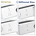 gohantee Hvac Service Wrench Tools Air Conditioner Valve Ratchet Wrench 3/16” to 3/8” 5/16'' x 1/4'' with 2 Hexagon Bit Adapter Kit for Air Refrigeration Tools and Equipment Repair Tools Clearance