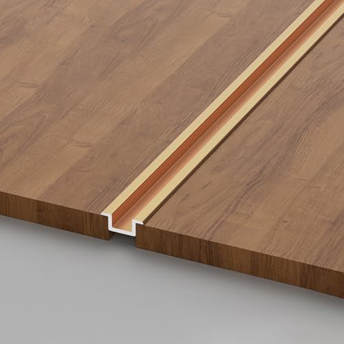 床見切り材 廊下用 水平面遷移 2本 長さ150cm タイル装飾移行 フロアデコレーション アルミニウム材 耐摩耗性 耐傷性 強くて耐久性がある 家庭用、店舗用、またはDIY愛好者にも最適(様式3,7mm)