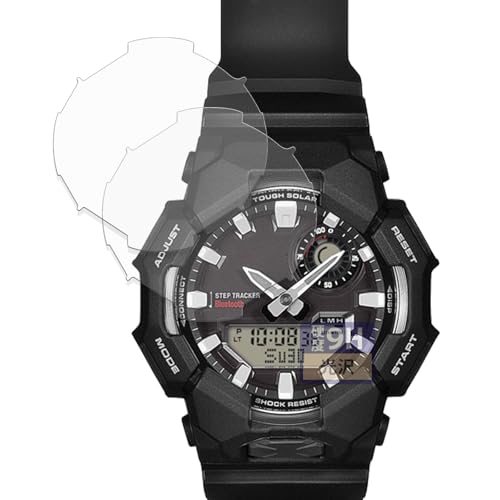 FILMEXT �t�B���� CASIO G-SHOCK GA-B010 �V���[�Y (2���Z�b�g) �p �ی�t�B���� 9H (�����K���X �����̍��d�x) ������ ���{��