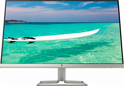 Image of HP 27 inch Widescreen IPS LED Full HD (1920x1080) Monitor, 5ms Response Time, 10,000,000:1 Contrast Ratio, FreeSync, 2X HDMI and 1x VGA Input, 178░ View Angle, 75Hz Refresh Rate, Natural Silver