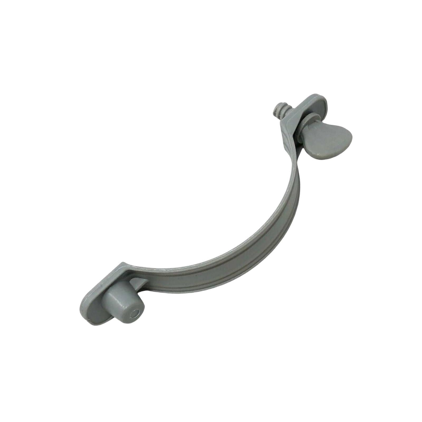 Damyprd 637R Krystal Clear 1.25 Inch Diameter Plastic Hose Clamp For Swimming Pool