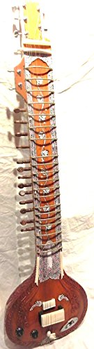 INDIAN HANDMADE ~ ELECTRIC SITAR SHRI RAVI SHANKAR STYLE DESIGNER