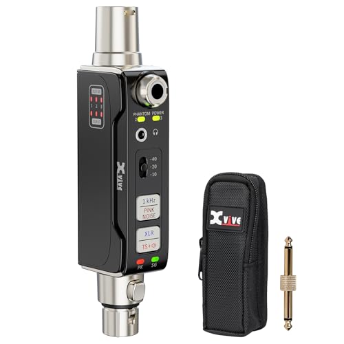 Compteur d'entrée XLR Xvive AT-2 pour résoudre vos pannes de signal audio