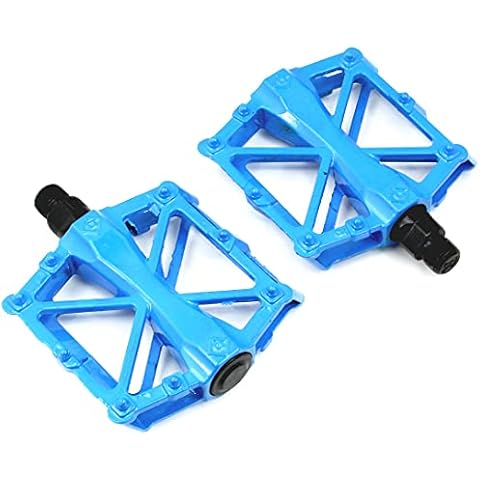 Heavy Duty Blue BMX Mountain Bike Pedals Cover