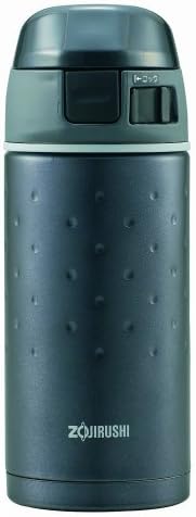 Zojirushi 11-3/4-Ounce Clear Stainless Mug, Black