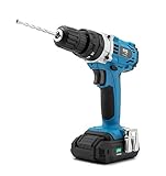 Parafusadeira e Furadeira De Impacto Profiss. Eos Maxpro C/Maleta 2 Baterias 21v Carregador Bivolt