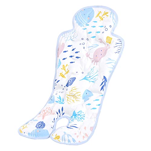 Baby Car Seat Cooler Pad Summer Chair Ice Cushion Baby Car Seat Cooler Pad Carseat and Stroller Cooling Pad for Stroller High Chair 26.8in * 13in