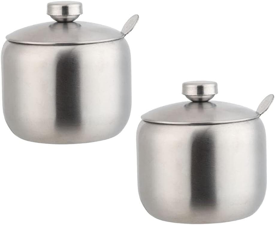 Sucrier inox grand modèle pour simplifier le service du café en famille