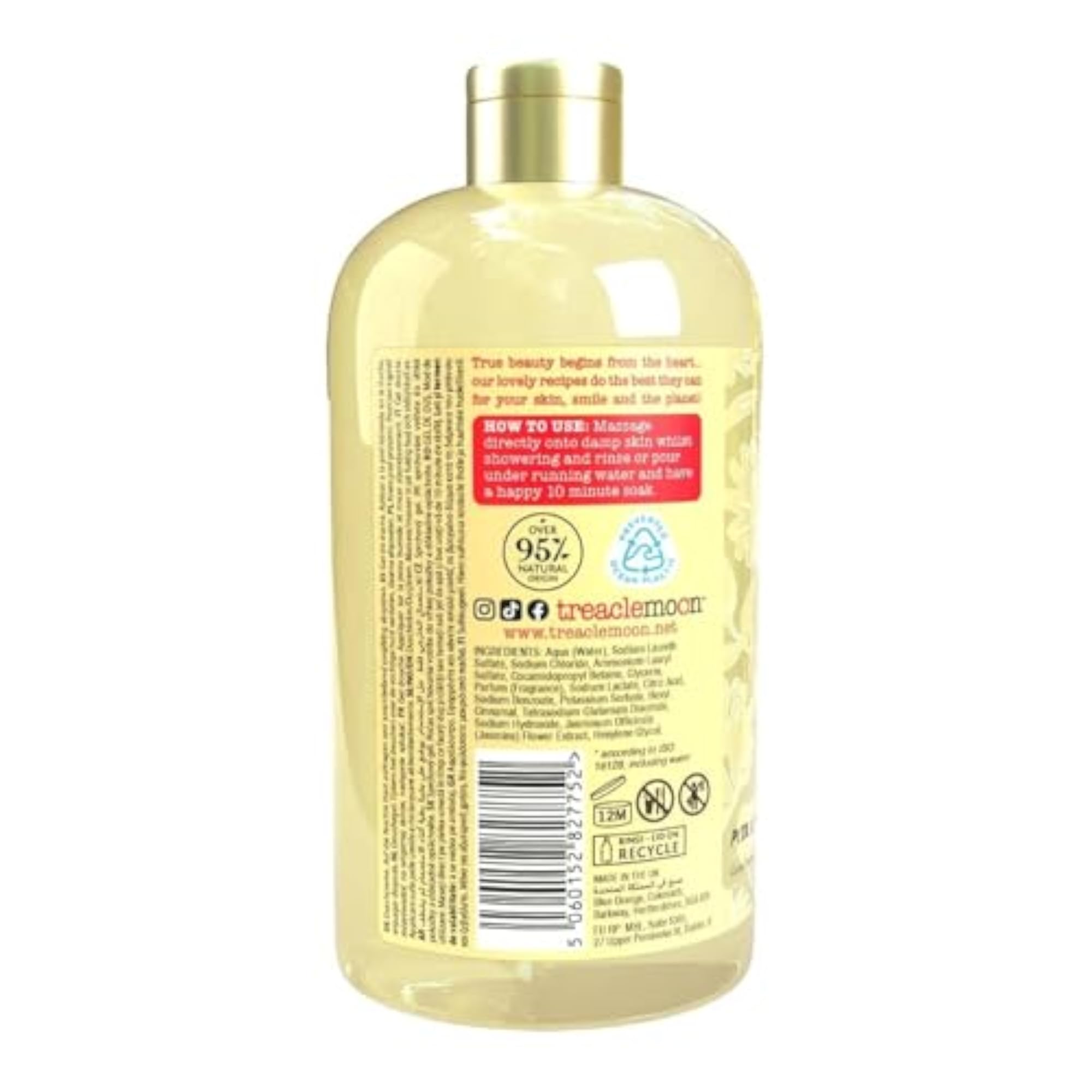 Rouge Love Story Shower & Bath Gel 500ml, Jasmine Extract