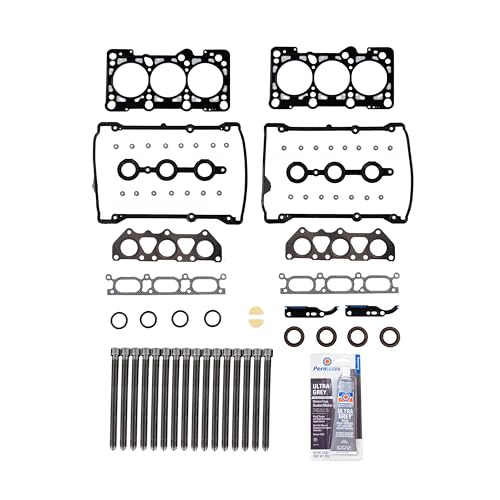 CPWK505 Head Gasket Set Bolt Kit Fits 2000-2005 Allroad Quattro S4 2.7L V6 30V DOHC 2671cc