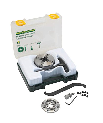 Rikon herramientas eléctricas 78  066 SC4 & placa frontal 2 "paquete de tornillos 50 mm mandíbula