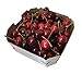 Cestino in cartoncino Bianco / Avana Patinato per frutta e ortaggi 1kg (capienza media) Contenitore cartone kraft ortofrutta 155x154x75