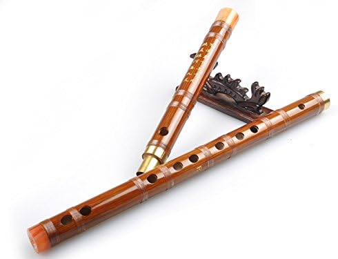 OrientalMusicSanctuary Bitter Bamboo Dizi Flute for Beginners - Dizi flute chinese shinobe (Key of F (Bangdi))