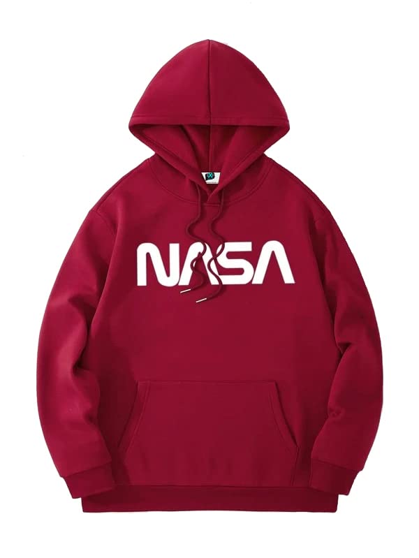 SXV STYLESXV 'NASA’ Printed Cool Aesthetic Sweatshirt Hoodie