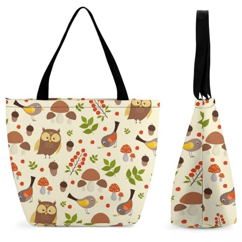 Sac de voyage Oiseau et Hibou pour femme, fini le manque de place en shopping
