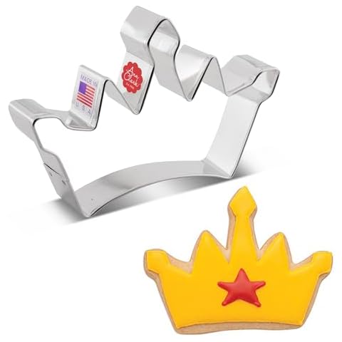 Ann Clark Princess Crown Cookie Cutter, 5" Cover