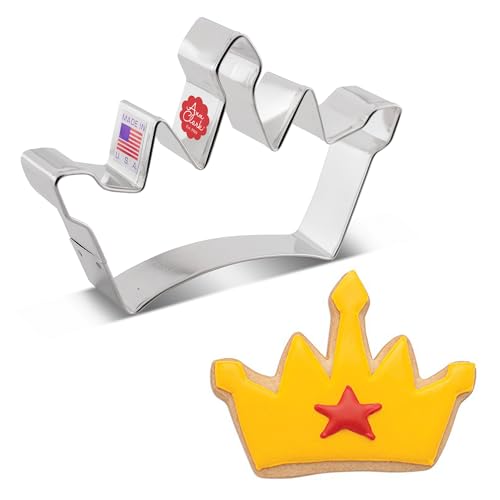 Ann Clark Cookie Cutters Princess Crown Cookie Cutter The Queens Platinum Jubilee 12.1 cm