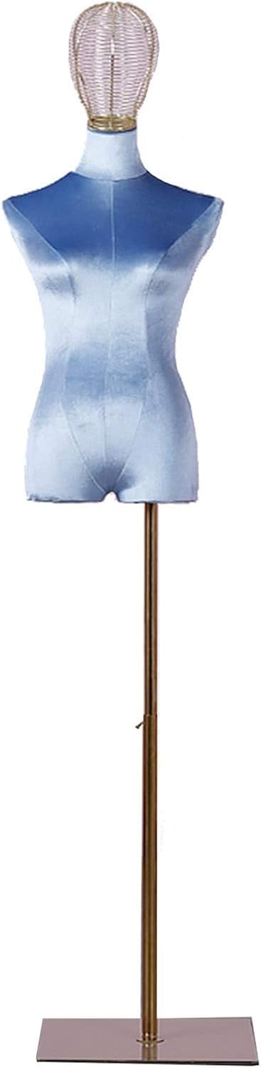 CONGRUI Multicolor Female Mannequin Torso, Half Scale Dress Clothing Form Display Model for Draping