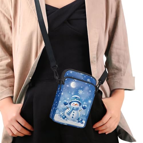 Image of Hawaiian Tribal Small Crossbody Bags for Women Cell Phone Bag Purse, Sea Turtle Zipper Sling Purses Shoulder Bag