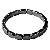 【Renouez avec votre énergie naturelle】Les propriétés de l'hématite favorisent l'équilibre intérieur et la clarté mentale. Grâce à son poids léger, ce bracelet peut être porté confortablement toute la journée et favorise naturellement la sérénité et la détermination au travail et dans les activités quotidiennes