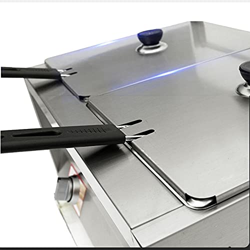 Friggitrice professionale a gas, friggitrice a