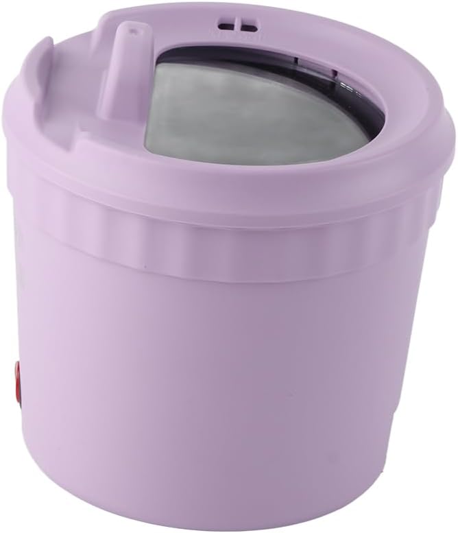 Olla Eléctrica para Fideos Multifuncional Mini Olla Caliente 1L Púrpura