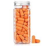 【38dB Ohrstöpsel Geräuschunterdrückung】 Bezieht sich auf 38 Dezibel, was bedeutet, dass es eine Geräuschreduzierungsbewertung für Schall bis zu 38 Dezibel hat. Es ist sehr gut zum Schlafen geeignet, kann die unangenehmen Geräusche der Außenumgebung leicht isolieren und Schnarchen, Nachtverkehrsgeräusche und laute Nachbarn wirksam unterdrücken.