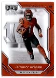 2021 Panini Chronicles Playoff Momentum Rookies #PMR-5 JA'MARR CHASE RC Rookie Cincinnati Bengals Football Trading Card