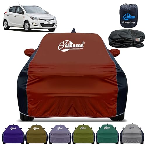 Image of Car Cover for Hyundai Old I20 All-Weather & Scratch Protection with Mirror & Antenna Pockets | Washable Fabric | Custom Fit | Premium Multicolor | We Send Any One Color from Showing Image
