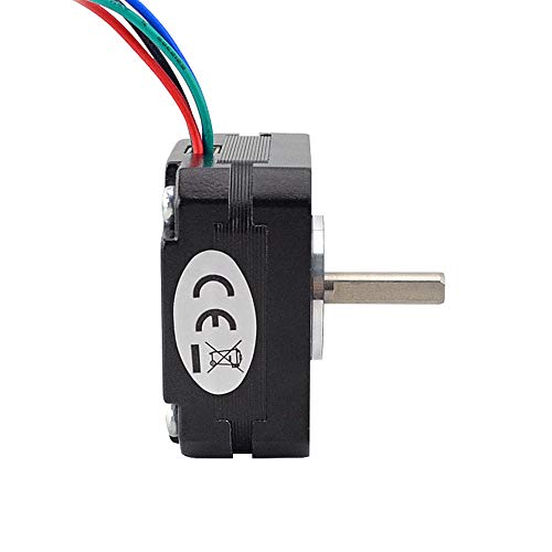 Stepperonline Short Body Nema 17 Bipolar Stepper Motor 1A 22.6Oz.in/16Ncm Diy Cnc Extruder #TOP3