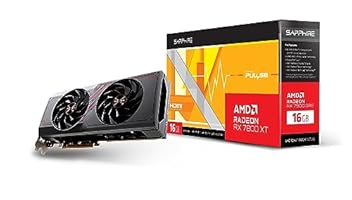 SAPPHIRE Pulse Radeon RX 7800 XT Gaming 16GB GDDR6 2 Fan Space Saving Graphics Card 11330-02-20G VD8651
