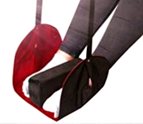 Airplane Footrest & Foot Hammock for Airplane Travel Accessories, with Memory Foam To Relax Your Feet,Proven to Prevent Swelling and Soreness,Desk Foot Hammock, Travel Foot Rest,Comfy Foot Hanger