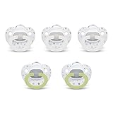 NUK Orthodontic Pacifiers, 6-18 Months, 5 Pack, Timeless Collection, Amazon Exclusive