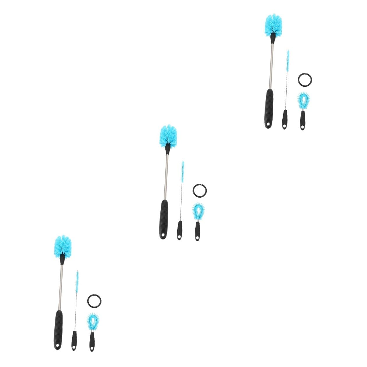 ABOOFAN 9stücke Teiliges Reinigungsbürsten Flaschen Ergonomische Flaschenbürste Mit Langem Griff Für Milchflaschen Vasen Und Trinkbecher Hochwertigem