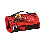 Poignée en ruban Seven Boites à rouleaux de couleur Cars, rouge, trousse