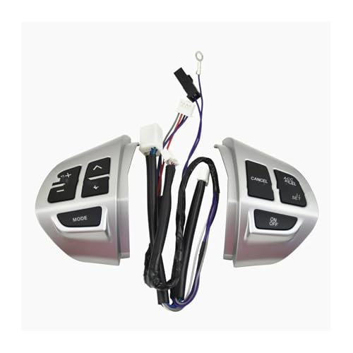 Commande audio radio Mitsubishi Lancer ASX Outlander, commutateur volant multifonction gris