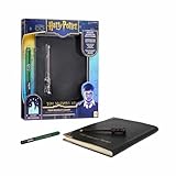 Famosa Harry Potter, Diario de Tom Riddle con Bolígrafo de Tinta Invisible, Revela Mensajes con Luz UV de la Varita, Guarda Secretos de Forma Mágica y Secreta, (HRR43000)