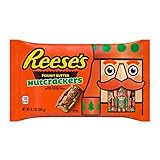 REESE'S Chocolate Peanut Butter Creme Nutcrackers, Christmas Candy Bag, 9.2 oz