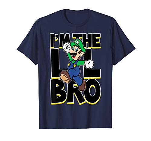 Super Mario Luigi I m The Lil Bro T-Shirt