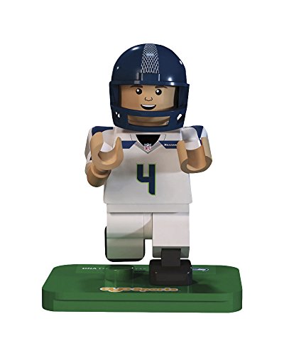OYO NFL GEN3 Seattle Seahawks Steven Hauschka Limited Edition Minifigures, Blue, Small