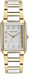 Relógio Mondaine Vintage Prata/Dourado Feminino 32520LPMVBE3