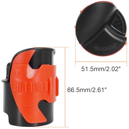 Image of RUTU Motorcycle Fork Seal Saver Cleaner Front Fork Seal Clean Tool Shock Repairing Absorber Tool 45mm-55mm 2pack Orange