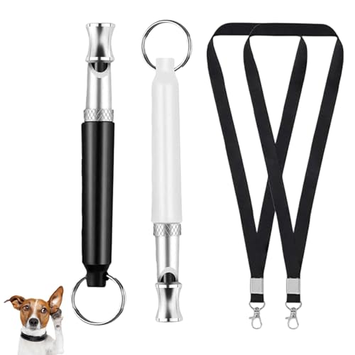 2 Stück Hundepfeife Rütter Rückruf,Hundepfeife Hochfrequenz Lautlos,Hundepfeife Rückruf,Hundetraining Hundepfeifen,Pfeife Hund Rückruf,Dog Whistle,Erziehungshilfen für Hunde,Hilfsmittel Pfeifen Hund