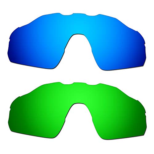 Lentilles de rechange Oakley Radar EV Pitch contre verres rayés homme bleu