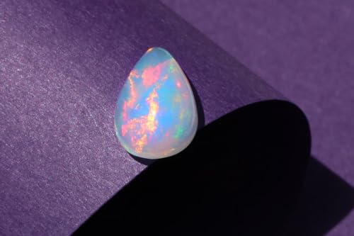Cabochons d'opale AAAA+ naturelle en poire pour haute joaillerie