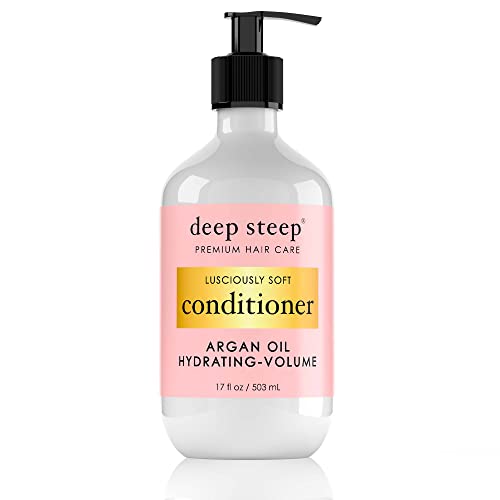 Deep Steep Hydrating Volume Argan Oil Conditioner, 17 Fz #TOP20