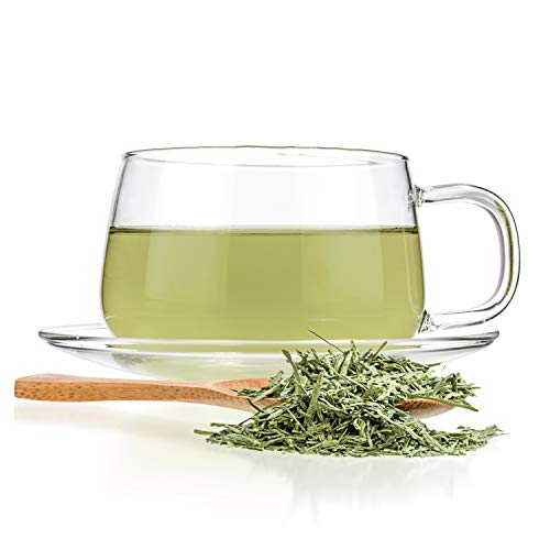 Tealyra - Japanese Iri Sencha - Blend Of Matcha Powder And Sencha Green Tea - Loose Leaf Tea - Caffeine Medium - High Antioxidants - 220G (8-Ounce) #TOP2