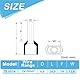 20Stk Twin Aderendhülsen 10mm² Lang 14mm Aderendhülse Teillisoliert PVC Kabelhülsen aus Kupfer verzinnt